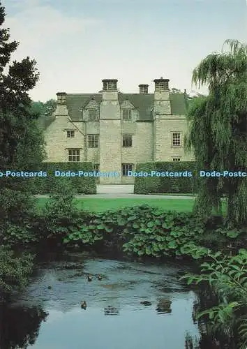 D271895 North Yorkshire Nunnington Hall Die Westfront von Packhorse Bridge Lar