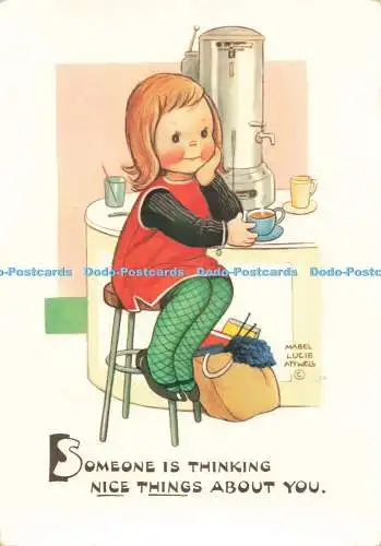 D271905 Jemand denkt schöne Dinge über dich Valentine Mabel Lucie Attwell