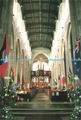 D271915 Safran Walden St Mary Pfarrkirche Blumenfest Gedankenfabrik Nic