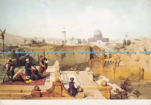 D273762 Moschee von Omar zeigt die Stätte des Tempels 1839 Palphot David Roberts