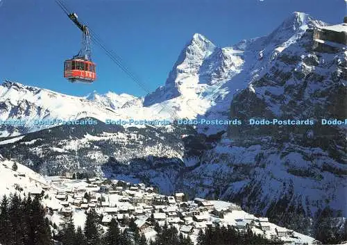 D268685 Murren Berner Oberland Schilthornbahn Eiger Mönch Gyger