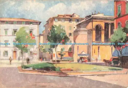 D268692 Livorno Piazza Guerrazzi Ceccardi