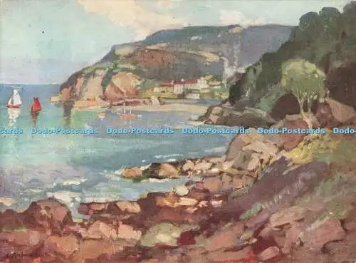 D268693 Torquay Babbacombe Beach W G Briggs Leonard Richmond