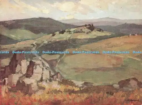 D268695 Dartmoor Near Haytor Rocks W G Briggs Leonard Richmond