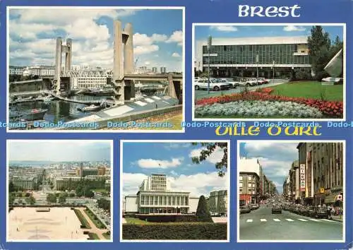 D268706 Brest Ville D Art The Bridge of Recouvrance Jack Multi View