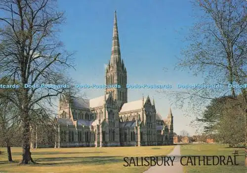 D273824 Salisbury Cathedral Wiltshire gegründet 1220 J Arthur Dixon Ltd 1997