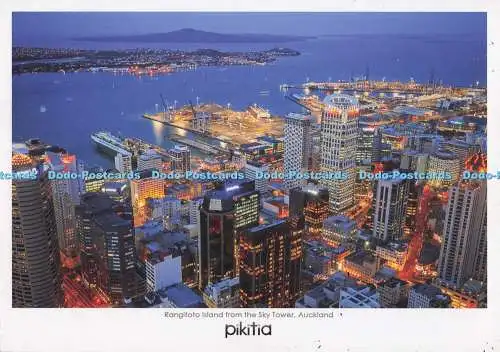 D273832 Auckland Rangitoto Island vom Skye Tower Pikitia Robert Brienza