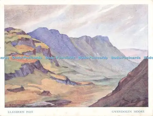 D268723 Llanberis Pass Gwendolen Pass Greenbank Series No 1 G Moore