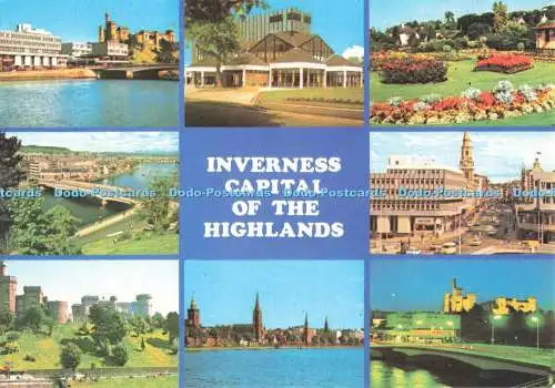D268730 Inverness Hauptstadt der Highlands Main Street Foto Precision Colourmas