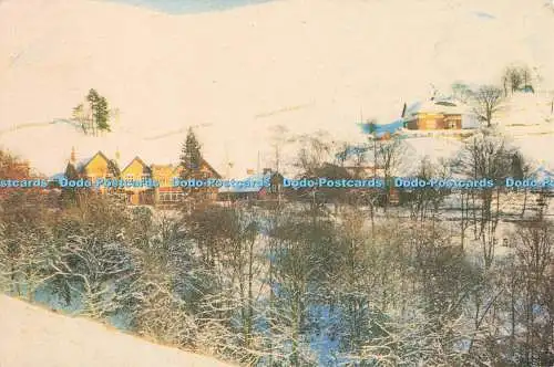 D268732 Derbyshire Edale Jugendherberge lebendiges Zentrum für Winteraktivitäten Kingsl