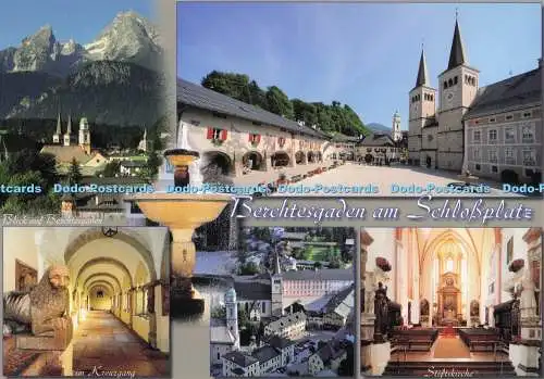 D273846 Berchtesgaden am Schlossplatz F G Zeitz Multi View