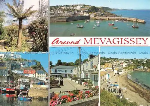 D268749 Around Mevagissey Pentewan J Salmon Multi View