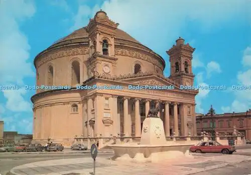 D273872 Malta G C Mosta Kirche entworfen von George Grognet de Vasse Kathedrale Lib