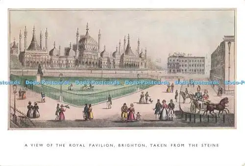 D268819 Brighton Ein Blick auf den königlichen Pavillon J Bruce K J Bredon Buchhandlung