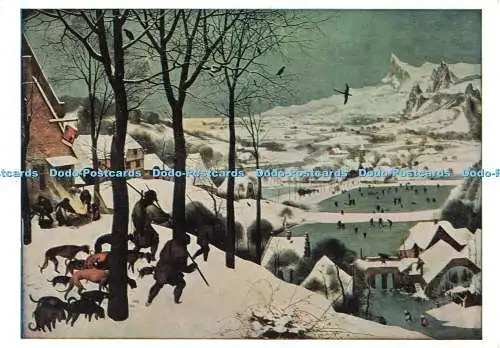 D268820 Wien Kunsthistorisches Museum Jäger im Schnee Pieter Bruegel