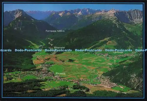 D273935 Tirol Zugspitzalkessel mit Ehrwald Lermoos Biberwier Osterreich Risch La