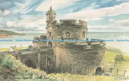 D268836 Cornwall St Mawes Castle Town and Country Prints David Skipp