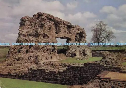 D273949 Shropshire Wroxeter römisches Stadtbad Gebäude aus Südwesten George Pul