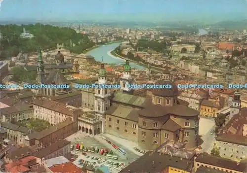 D273952 Salzburg Blick von der Festung Hohensalzburg Montana 1971