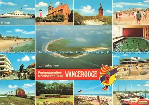 D268849 Ferienparadies Nordseeheilbad Wangerooge Strand Rubin Otto Schulze Multi