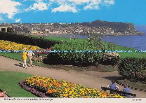 D273960 Scarborough Holbeck Gardens and South Bay Bamforth and Co Ltd Color Glos