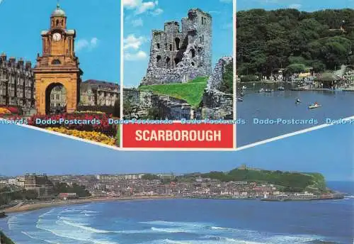 D273963 Scarborough The Castle Keep South Bay and Castle E T W Dennis and Sons L