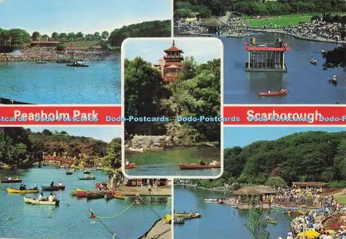 D273968 Scarborough Peasholm Park E T W Dennis and Sons Ltd Photocolour Multi Vi