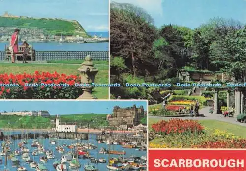 D273969 Scarborough South Bay Outer Harbour Italian Gardens E T W Dennis and Son