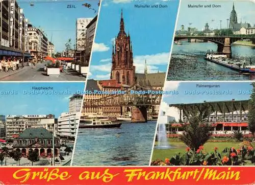 D268871 Gruss aus Frankfurt Main Zeil Klaus Rahmel Multi View