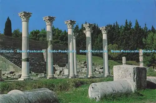 D274061 Kos The Asklepieion Ruins of Temples D Davaris 1987