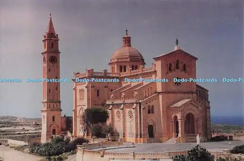 D274074 Gozo Ta Pinu Kirche Grenzen des Dorfes Gharb