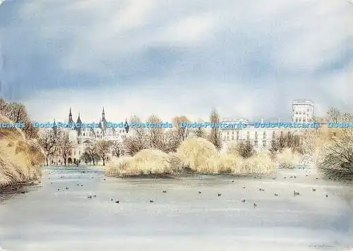 D268969 St James Park From The Bridge David Gentleman Weidenfeld and Nicolson Wa