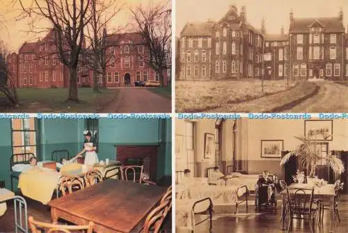 D274111 Die 1553 gegründete Schulkrankenstation Christ Hospital oben und unten rechts W