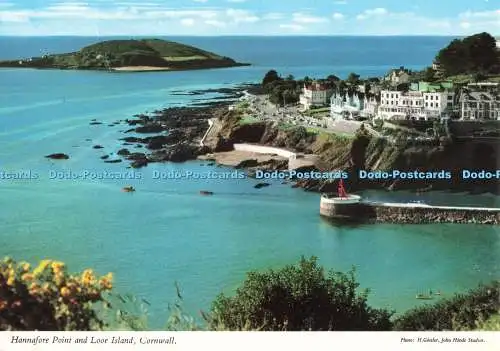 D269064 Cornwall Hannafore Point and Looe Island John Hinde H Gossler