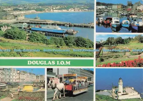 D274213 I o M Douglas The Bay Sunken Gardens Pferdebahn Foto Precision Limited
