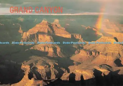 D274272 Arizona Grand Canyon Nationalpark Unten am Isis-Tempel von Hopi aus gesehen