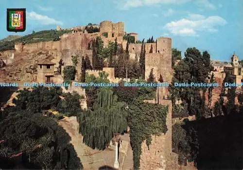 D274273 Malaga Alcazaba und Schloss Gibralfaro Fisa Escudo de Oro Nr 22