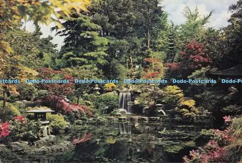 D274282 Bournemouth Compton Acres Japanese Garden Cascade J Arthur Dixon Ltd