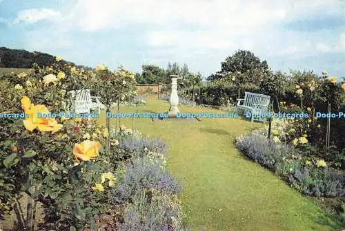 D269354 Kent Chartwell Westerham The Golden Rose Walk and The Bali Dove Memorial