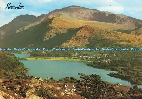 D269368 Snowdon und Lyn Padarn von Fachwen J Salmon