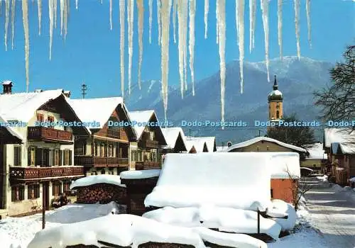 D269370 Garmisch Partenkirchen Oberbayern Sonnenstraße Huber