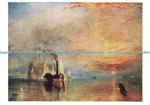 D269441 National Gallery The Fighting Temeraire Tugged to Her Last Berth to be B