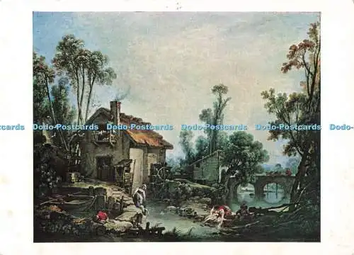 D269445 Nationalgalerie Landschaft mit einer Wassermühle Boucher Francois Tillotsons