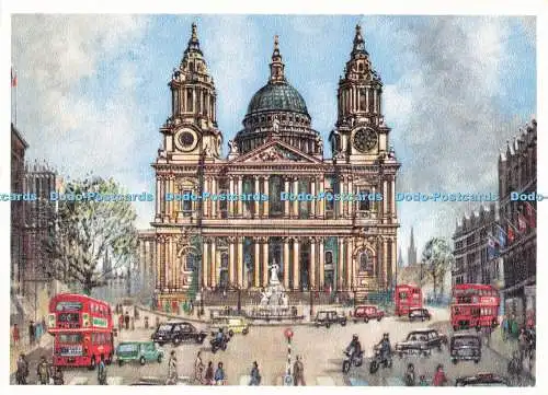 D269446 London St Pauls H Moss Times 4 Art