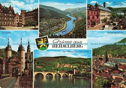 D269485 Gruss aus Heidelberg Bruckentor Krüger Multi View