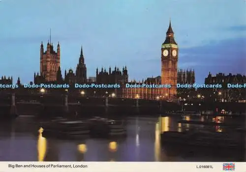 D274641 London Big Ben and Houses of Parliament E T W Dennis and Sons Ltd Photoc
