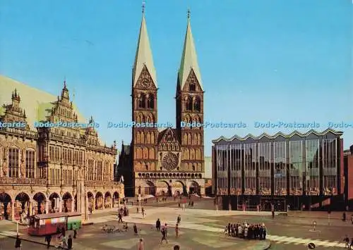 D274766 Bremer Rathaus Dom Haus der Burgerschaft Gunter Reinhardt
