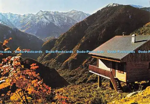 D274776 Ax les Thermes Station Thermale Le Plateau de Bonascre la Chaine des Pyr
