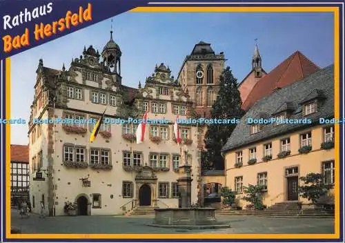 D274793 Rathaus Bad Hersfeld Waldhessen Ursprunglich Gotisch erwartet bei einem U