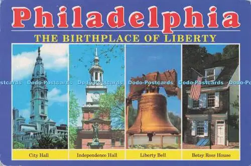 D274804 Philadelphia The Birthplace of Liberty City Hall Liberty Rodd